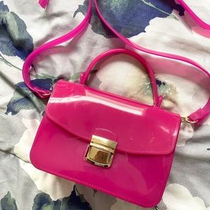 Pink Jelly Mini Purse